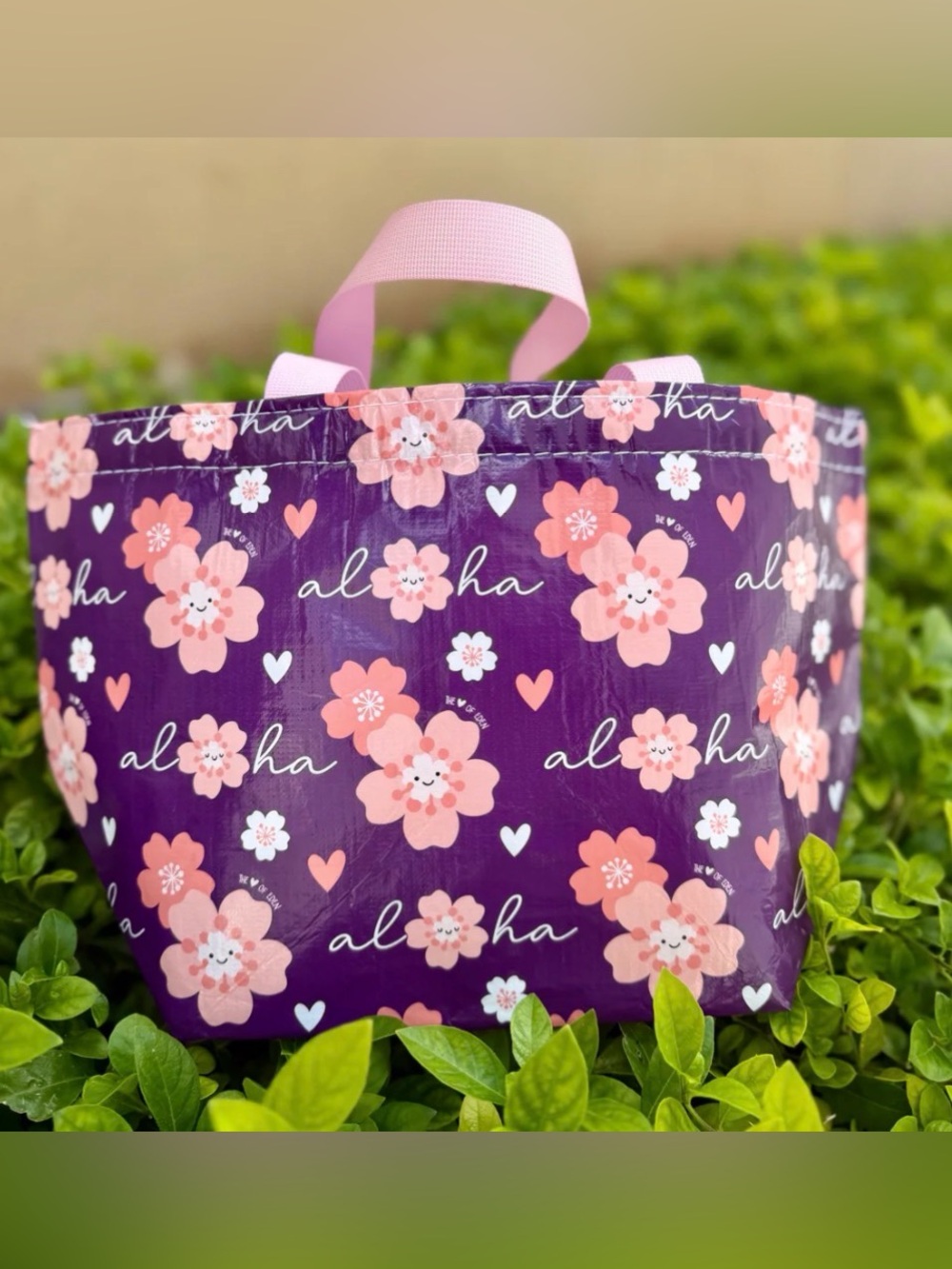 Eden In Love Crinkle Tote Sakura Bag